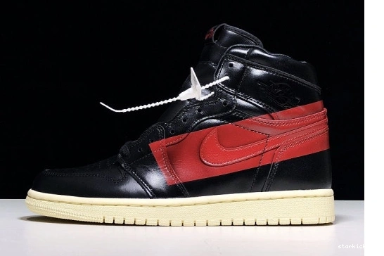 Jordan Defiant Black Red 1 BQ6682-006 Air BQ6682-006  1119